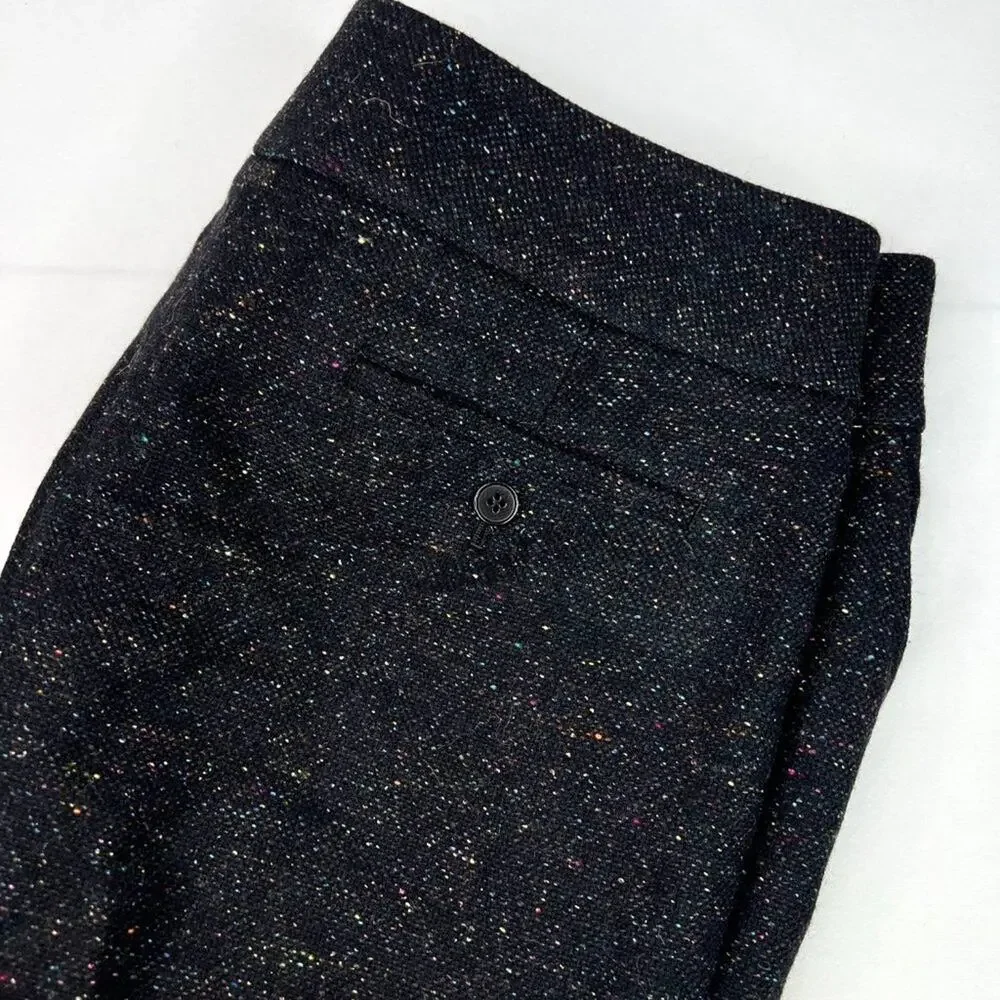 Talbots Heritage Speckled Wool Blend Trousers Size 14